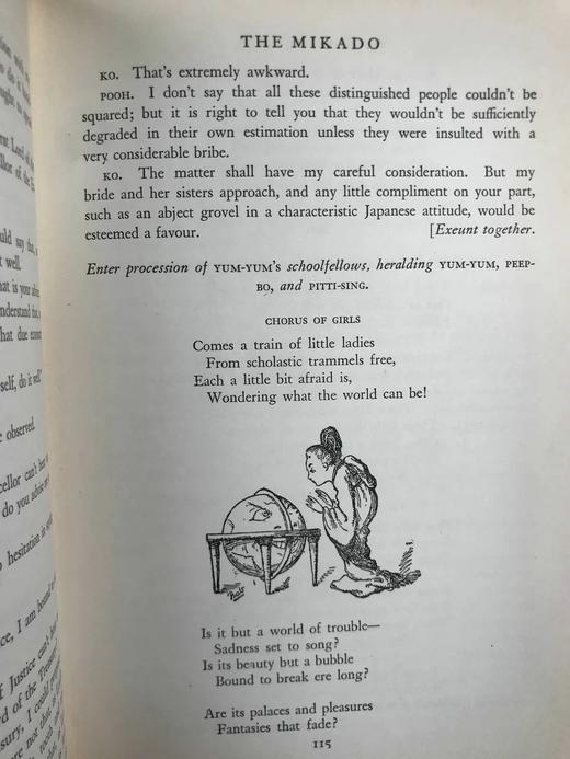 1932年 威廉·施文克·吉尔伯特作品集 作者亲绘大量插图 漆布精装32开 商品图6