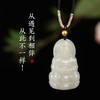 【祈愿吉品】和田玉弥勒吊坠女玉佛头玉坠项链观音男玉佩挂件 商品缩略图1