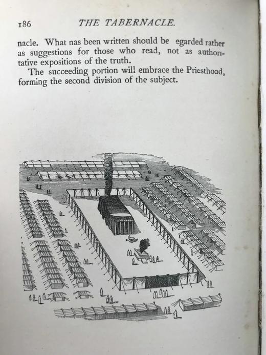 约19世纪后期 索尔陶《圣所，祭司与献祭》 配泥金彩色插图 漆布精装32开 商品图13