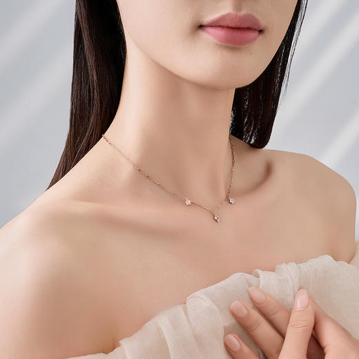 花之信项链-金BXS-154 商品图1