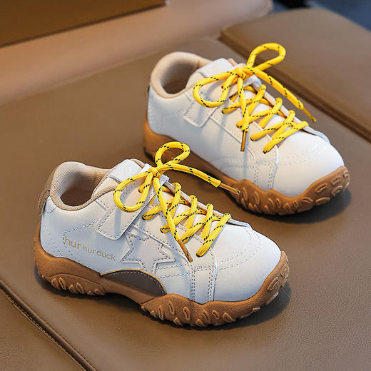 【舒服到不想脱‼️79.9/2双】儿童板鞋德训鞋2026春季新款女童星星鞋时尚百搭男童休闲鞋防滑运动鞋子聚 商品图7