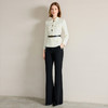 IWY/米白色西装套装【橄榄石午后】早春新款正式场合西装阔腿裤套装新款CP2242 商品缩略图2