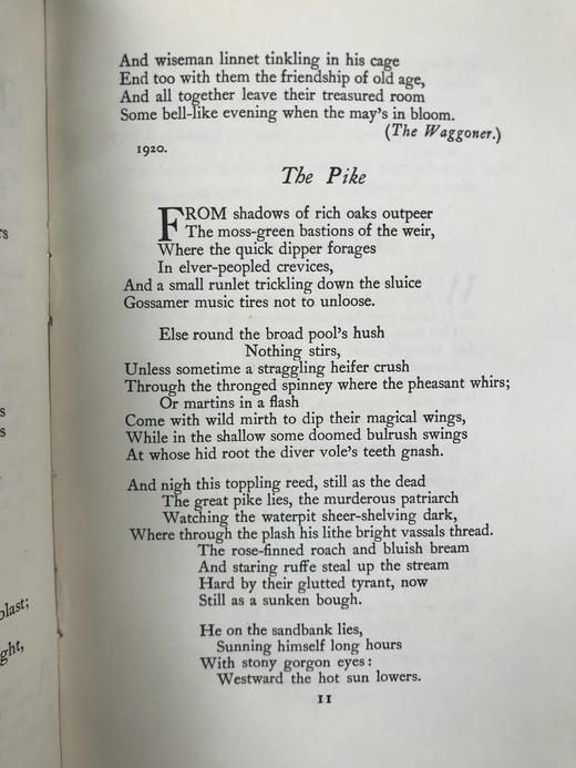 约20世纪早期 布伦登与戴维斯诗集 手工纸精装18开 商品图5