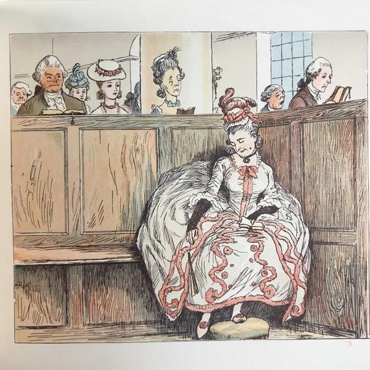 约20世纪早期 凯迪克彩色绘本《致女性荣光的挽歌：玛丽·布莱兹夫人》 平装 商品图7