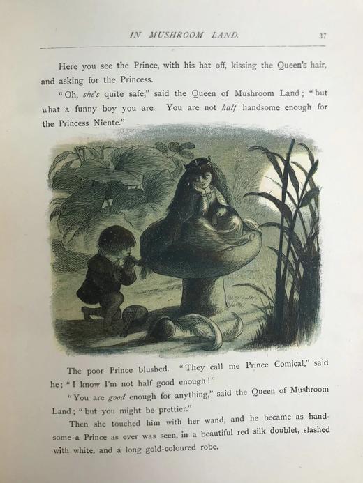 约19世纪末 安德鲁·朗格《无名公主：仙境传奇》 理查德·道尔彩色插图 布脊精装18开 商品图11