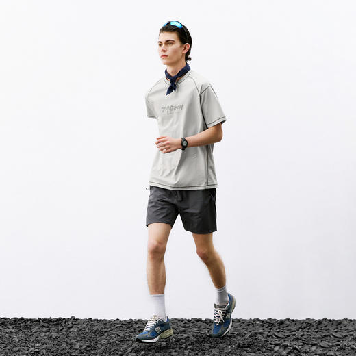 714street7A抗菌速干运动短袖2026夏季凉感防晒骑行服情侣T恤男 商品图4