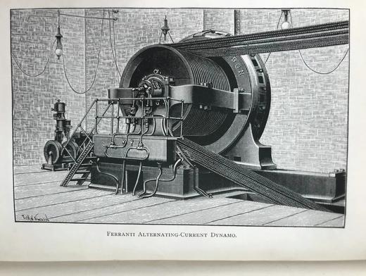 1894年 电气工程百科辞典 数百幅版画插图 漆布精装32开 商品图2