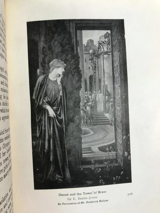 含藏书票！1920年 希腊与罗马神话 数十幅插图 漆布精装大32开 商品图13