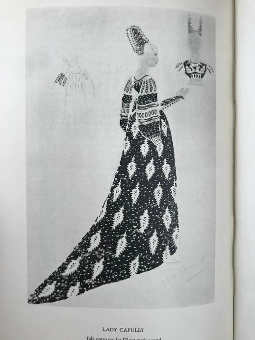 插图家签名本！1936年 莎士比亚《罗密欧与朱丽叶》 奥利弗·梅塞尔彩色手工贴图 精装大16开 商品图13