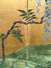 独角鹿西洋古董18世纪日本江户时代出品「金影藤辉」主题金地纸本设色六曲屏风 商品缩略图6