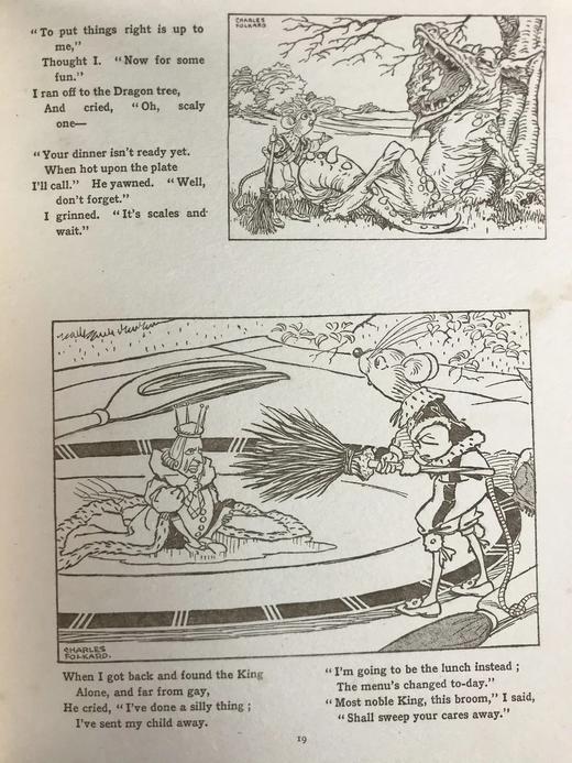 约20世纪早期 福卡德绘本童书《泰迪尾巴的童话故事》  配大量插图 平装16开 商品图10