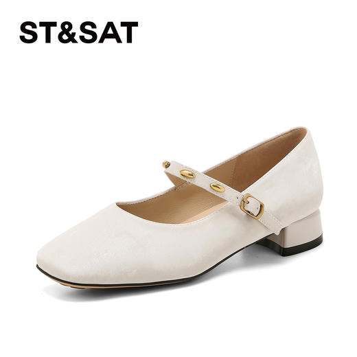 星期六26春新款优雅法式气质玛丽珍SSE1111C9M 商品图9