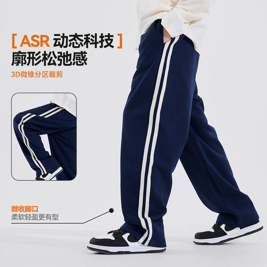 Bluem中大童裤子春装男童运动裤春季新款儿童长裤春款男孩休闲裤Z6AKZ199 商品图1