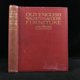 1923年 英国老胡桃木与漆器家具图集 40幅插图 漆布精装大16开