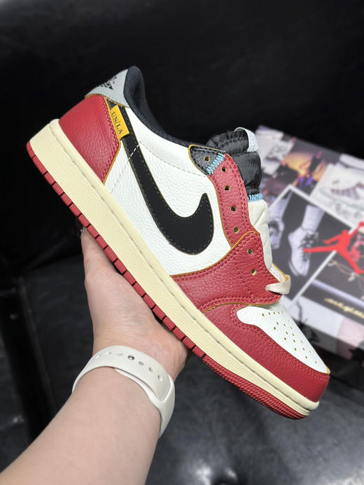 秋冬特惠💰430 公司级 Air Jordan 1 Low 防滑 低帮 倒钩联名款 商品图3