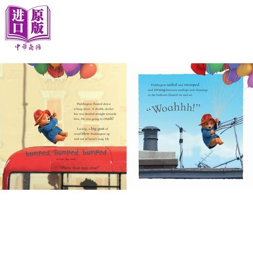 预售 【中商原版】The Adventures of Paddington 帕丁顿熊历险记系列7册 英文原版儿童绘本故事图画书 3-6岁 Paddington's Holiday 商品图2