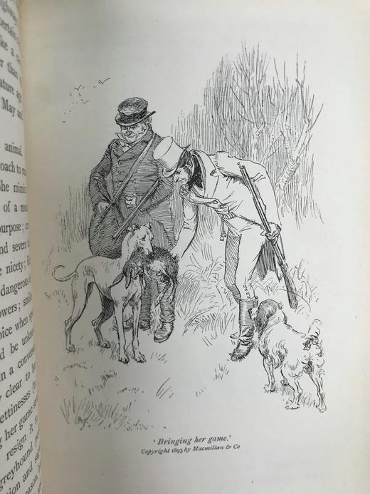 1893年 玛丽·米特福德《我们的村庄》 休·汤姆森100幅插图 漆布精装32开 商品图12