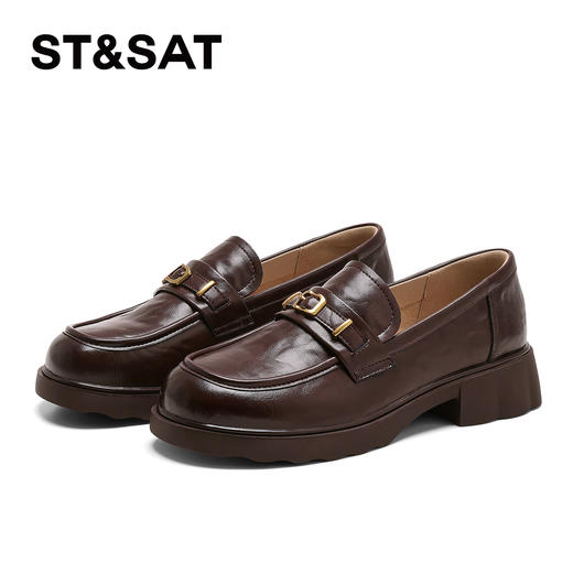 星期六26春新款英伦金属扣百搭乐福SSE1112C09 商品图8