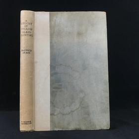 1912年 英国彩绘玻璃历史 36页插图 精装8开