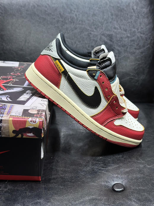 秋冬特惠💰430 公司级 Air Jordan 1 Low 防滑 低帮 倒钩联名款 商品图1