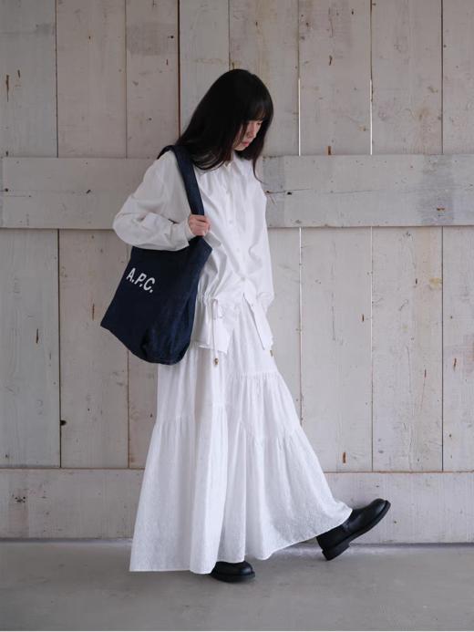 步履不停/6A11296C/翻领抽绳衬衫 商品图2