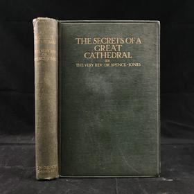 1914年 大教堂的秘密 4幅彩色11幅黑白插图 漆布精装32开