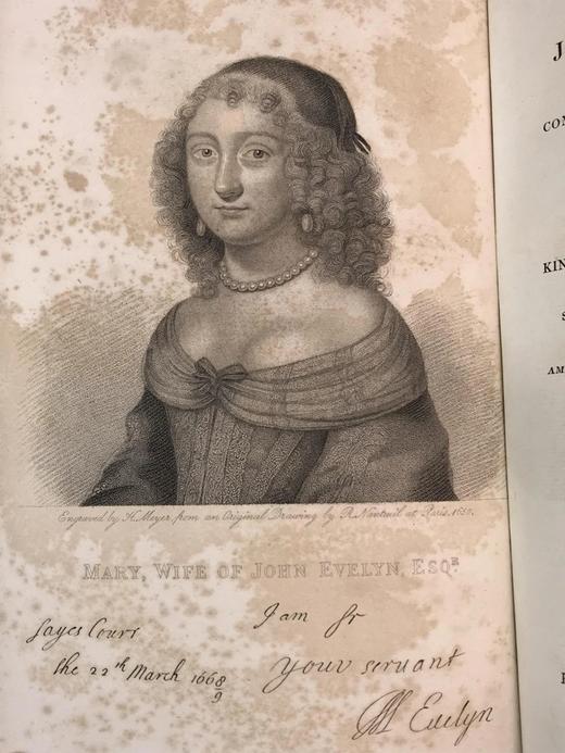 1827年 伊夫林回忆录与日记（全5卷）  配插图 真皮精装大32开 商品图7