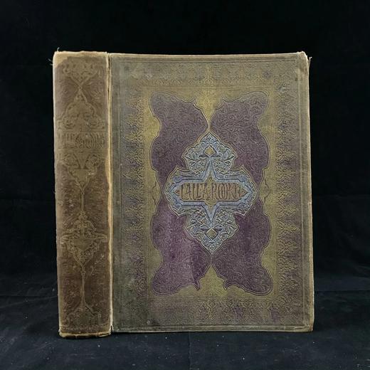 1868年 托马斯·摩尔《拉拉·露哈》 约翰·坦尼尔69幅插图 漆布精装18开 商品图0