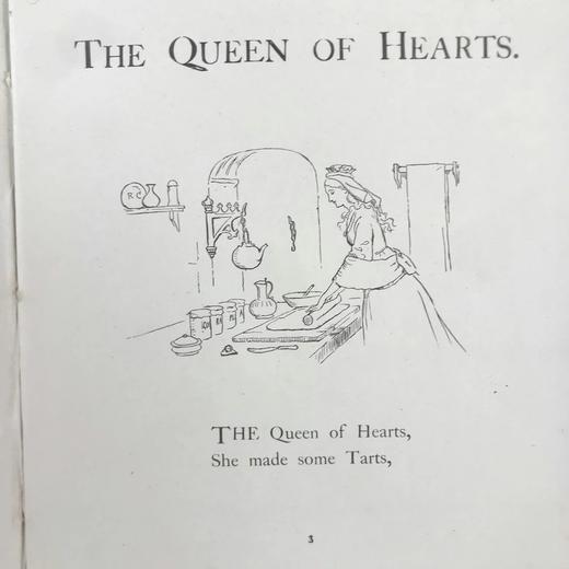约20世纪早期 凯迪克彩色绘本《红心女王》 平装 商品图4