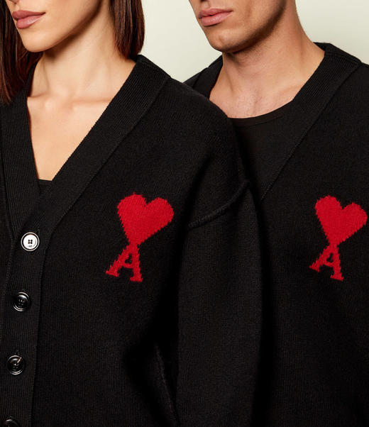 【现货超惠秒】AMI 男女通款 全羊毛质感毛衣12488 商品图4