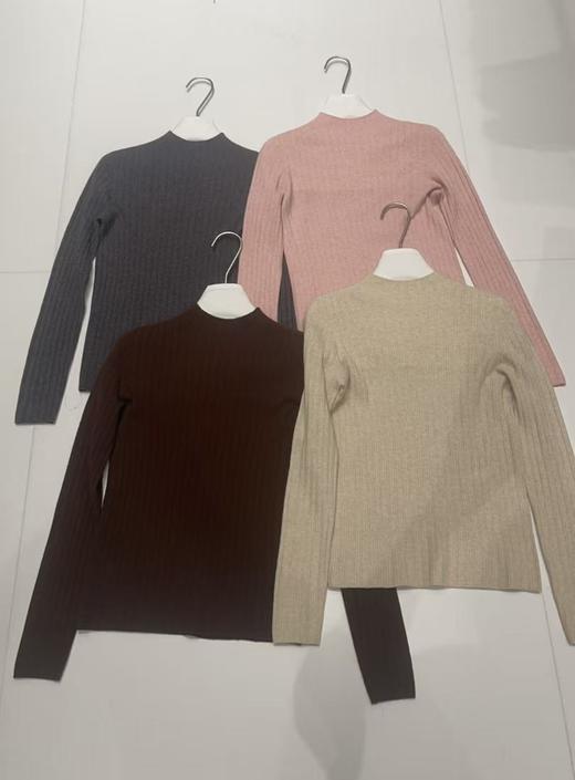 【门店同款】ENJOY冬季软糯亲肤半高领针织衫 167895862 商品图0