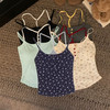 【又纯又欲❗️假两件碎花吊带】出街秒变“C位”超美🔥外穿显瘦夏季背心女，性感辣妹修身带胸垫上衣L 商品缩略图1