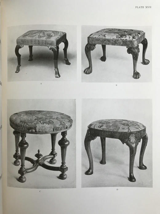 1923年 英国老胡桃木与漆器家具图集 40幅插图 漆布精装大16开 商品图7