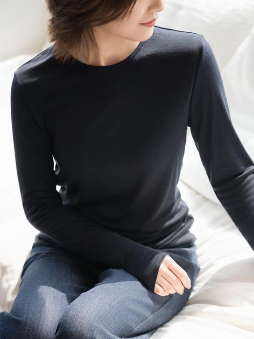 轻柔舒适裸感 天丝羊毛T恤FCG1TEE076 商品图0