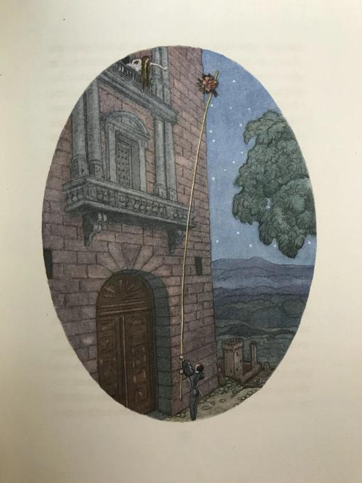 【法语】限量1530册！1942年 司汤达《卡斯特罗修道院》 乔治·莱帕装饰派艺术彩色插图 平装18开带书匣 商品图9