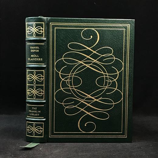 限量版！丹尼尔・笛福《摩尔・弗兰德斯的幸运与不幸》 配插图 富兰克林图书馆豪华皮装本 商品图0