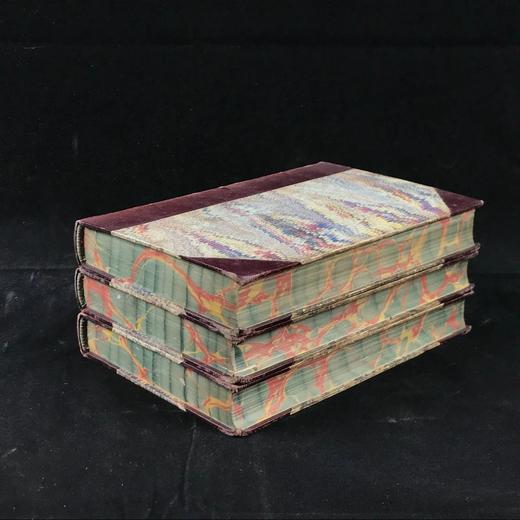 含藏书票！1827年 切斯特菲尔德伯爵书信集（全3卷） 真皮精装64开 商品图1