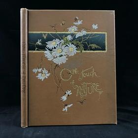 约19世纪后期 自然的触动及其他诗歌 17幅插图 漆布精装16开