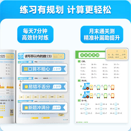 学而思 2026新版数学计算天天练全国通用 1-6年级下 适用计算更轻松 商品图1