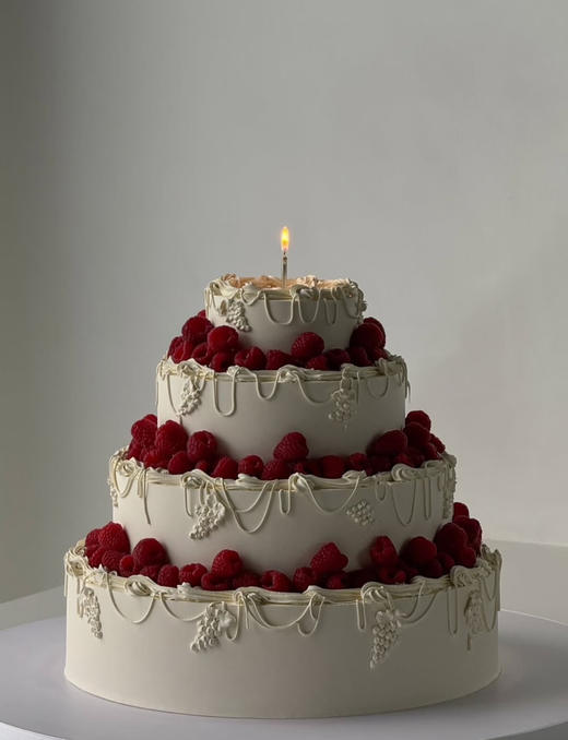 【高级氛围感树莓table cake 多层蛋糕】复古风满满～
适合各个场景的红色系蛋糕 商品图0