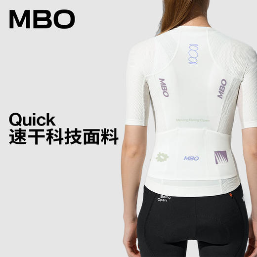 MBO Frontier女子春夏潮流时尚 吸湿速干透气短袖骑行服 C316 (经销商专拍链接，非经销商拍单不发货) 商品图3