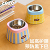 复古宠物金属碗（华夫格)（条纹） -B（包邮） 商品缩略图0