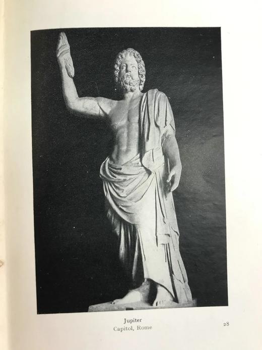 含藏书票！1920年 希腊与罗马神话 数十幅插图 漆布精装大32开 商品图11