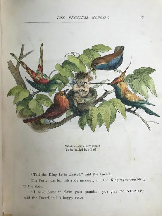 【品相欠佳】约19世纪末 安德鲁·朗格《无名公主：仙境传奇》 理查德·道尔彩色插图 布脊精装18开 商品图12