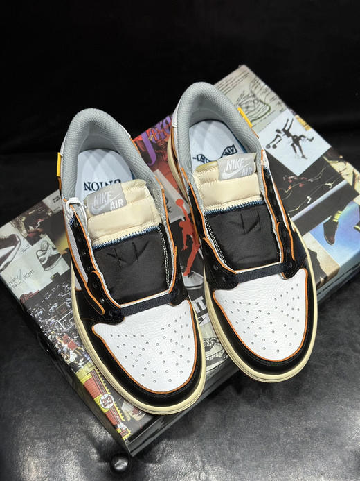 秋冬特惠💰430 公司级 Air Jordan 1 Low 防滑 低帮 倒钩联名款 商品图2