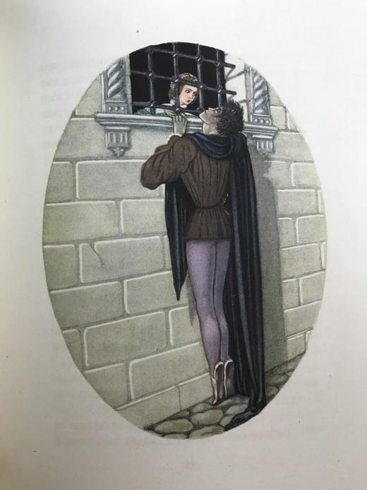 【法语】限量1530册！1942年 司汤达《卡斯特罗修道院》 乔治·莱帕装饰派艺术彩色插图 平装18开带书匣 商品图13