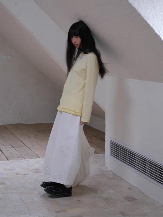 步履不停/6A16106C/半高领花边长袖T 商品图3