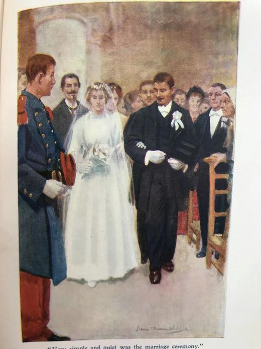 约20世纪早期 安妮·卢卡斯《莉奥妮》 8幅彩色插图 漆布精装32开 商品图10