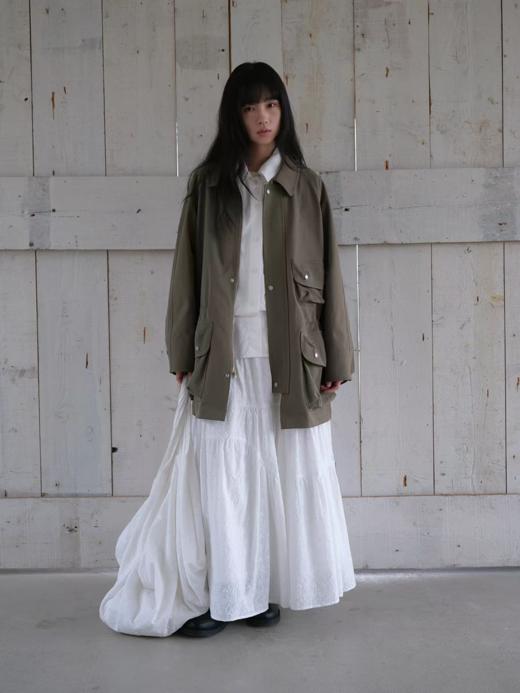 步履不停/6A11296C/翻领抽绳衬衫 商品图3