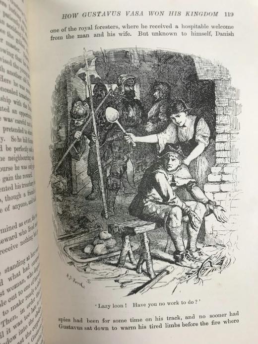 1900年 安德鲁·朗格《红色真实故事书》 数十幅精美插图 精装32开 商品图7